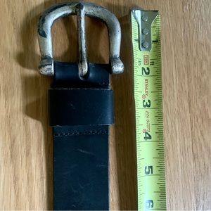 Belt, Eddie Bauer, leather medium